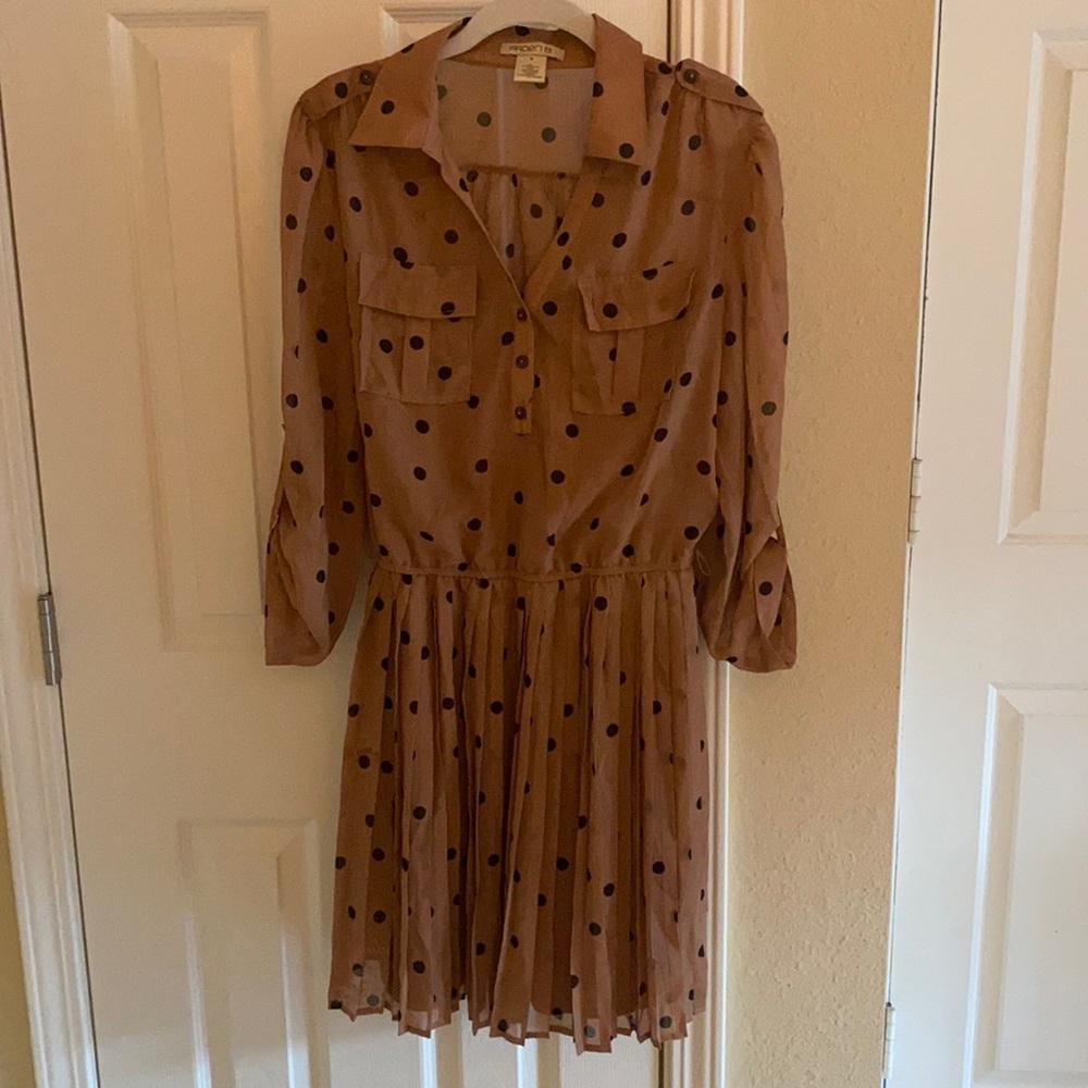 Arden B polka dot dress